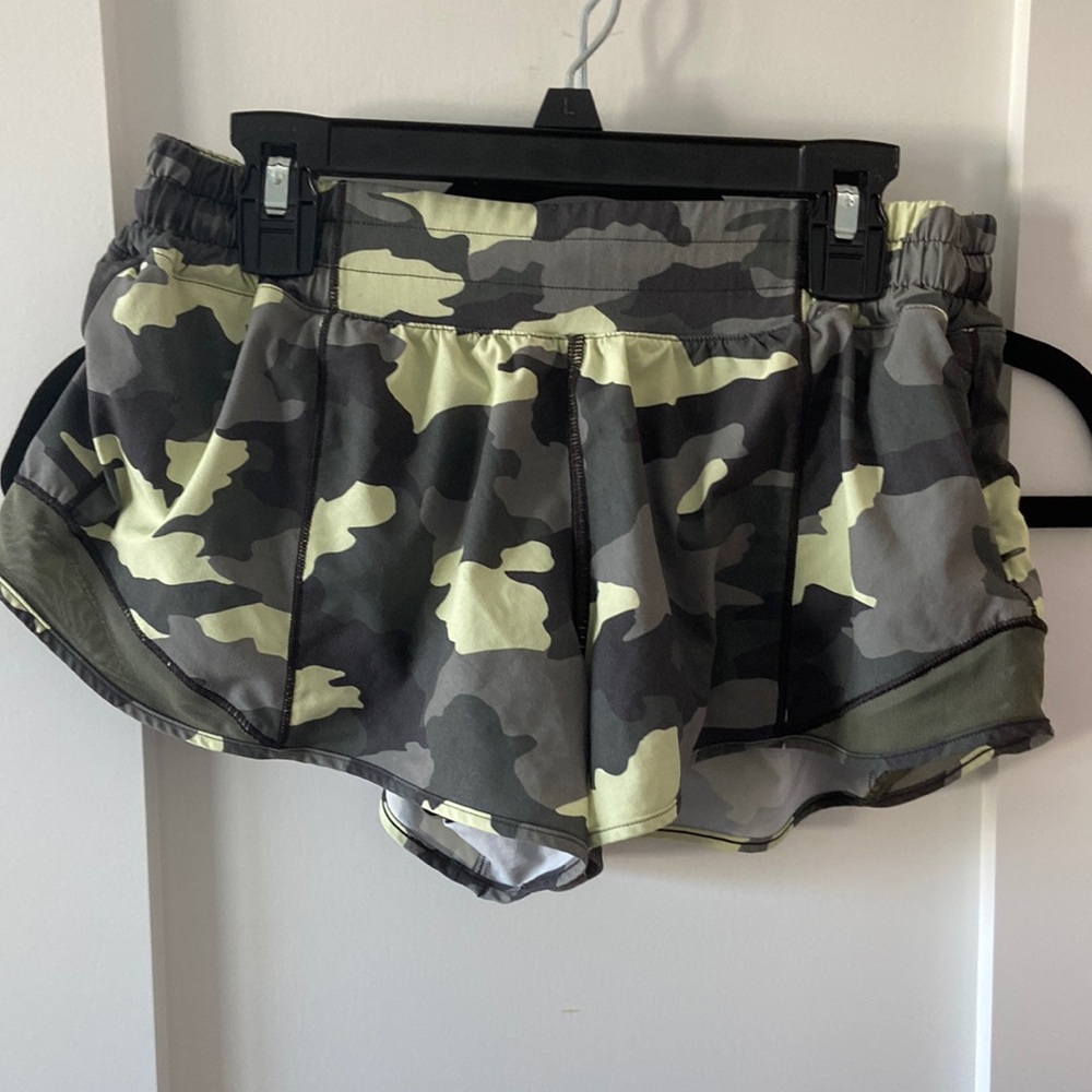 Lululemon camo shorts